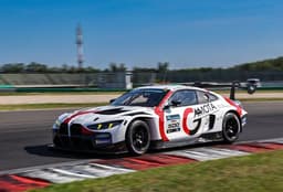 Racing Trevor at the Hungaroring with a BMW M4 for Zsigo-Hesse